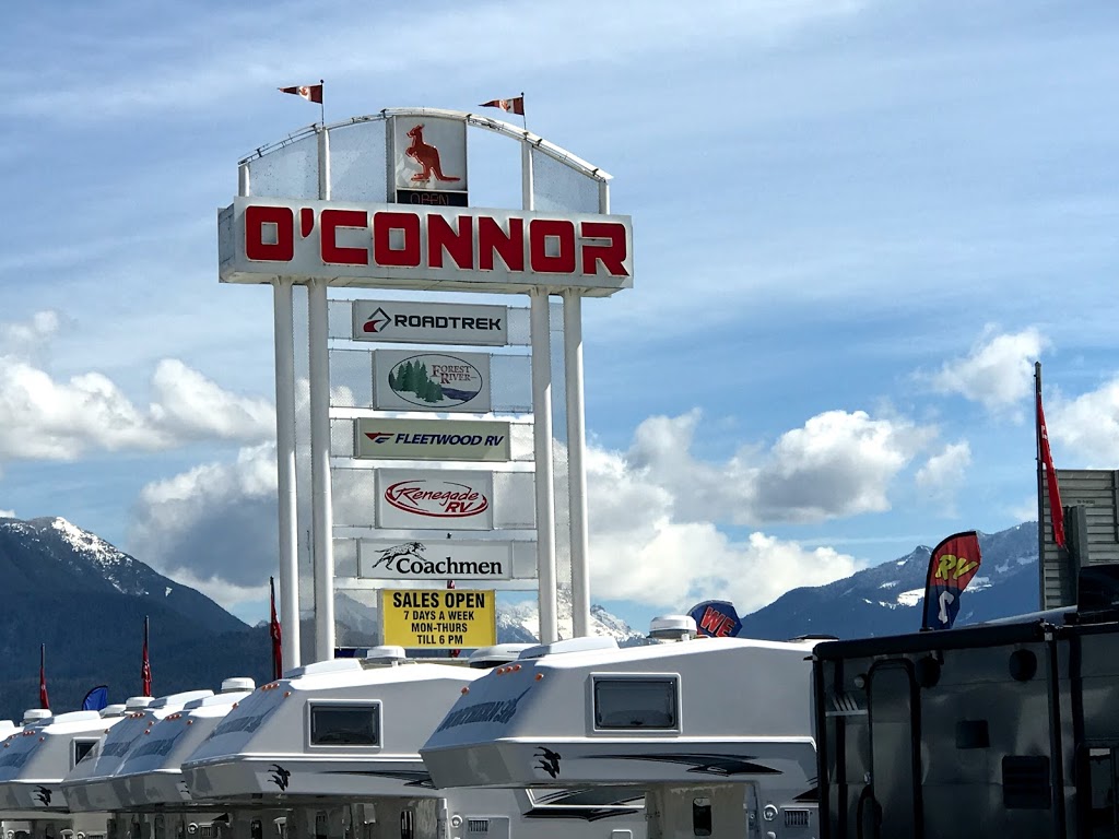 OConnor RV Centre | 44430 Yale Rd, Chilliwack, BC V2P 6J1, Canada | Phone: (604) 792-2747