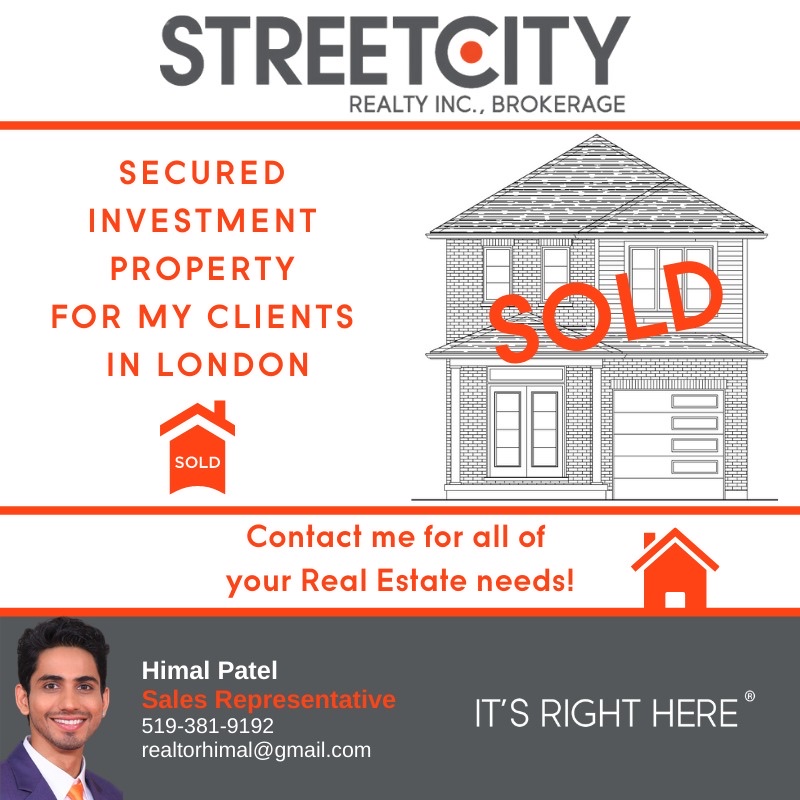 Realtor - Himal Patel | 823 Cedarpark Way, London, ON N5X 0C3, Canada | Phone: (519) 381-9192