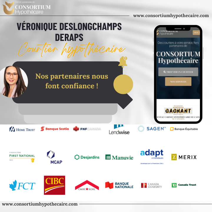 Véronique Deslongchamps Deraps | Courtier Hypothécaire | 984 Chem. Béthany, Lachute, QC J8H 2C5, Canada | Phone: (514) 660-7459