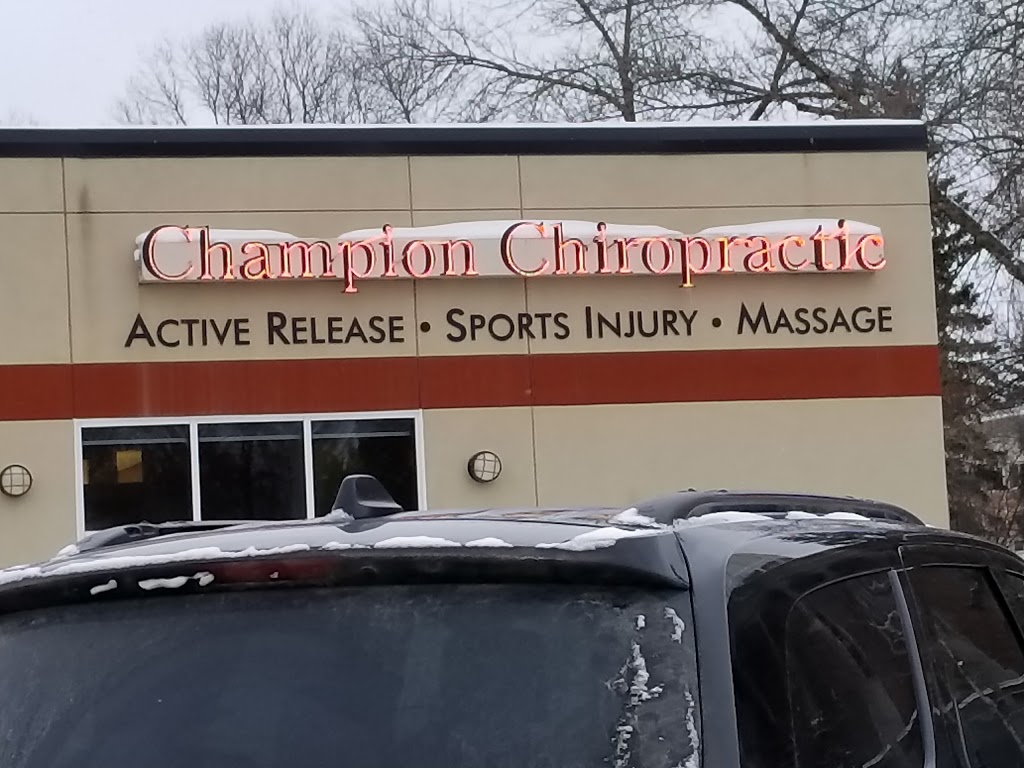 Champion Chiropractic & Sports Injury Clinic | 7115 109 St NW, Edmonton, AB T6G 1B9, Canada | Phone: (780) 439-9963
