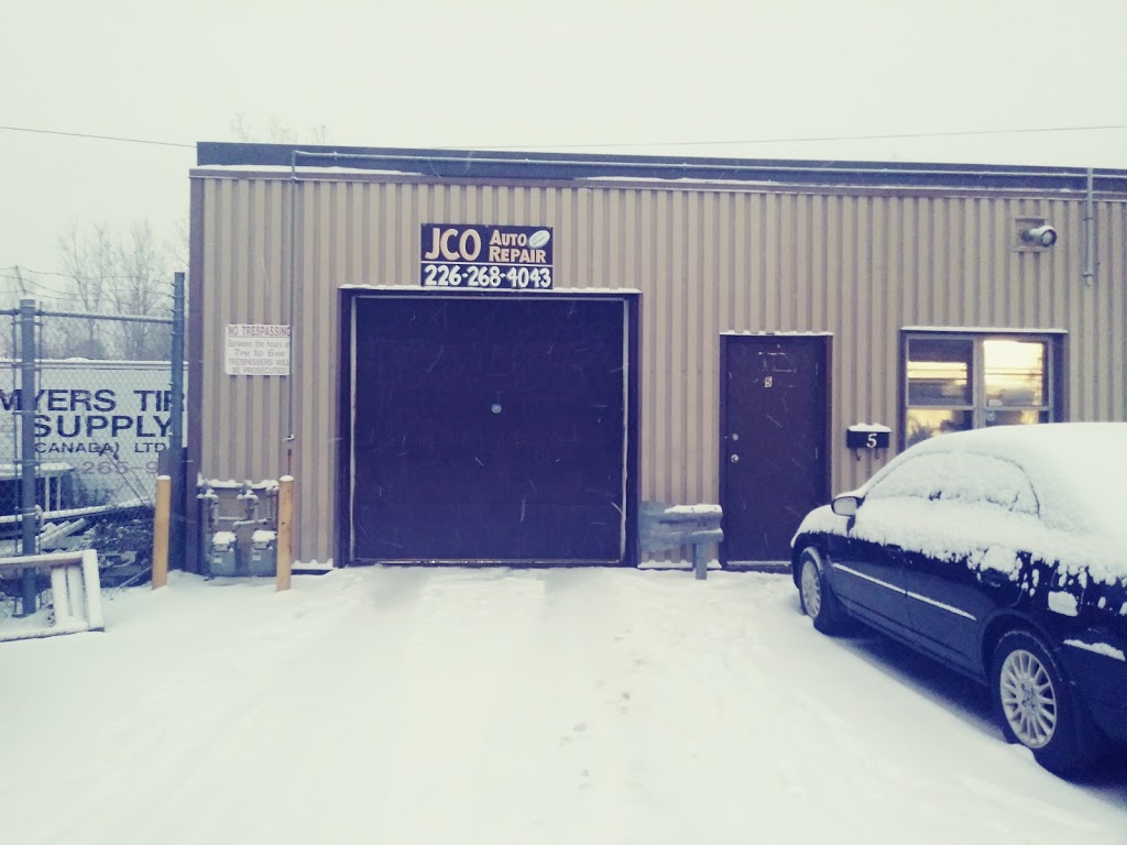 JCO Auto Repair | 517 McCormick Blvd Unit 5, London, ON N5W 4C8, Canada | Phone: (226) 268-4043