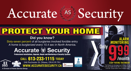 Alarm Monitoring Ottawa | 246 Rochester St, Ottawa, ON K1R 7N1, Canada | Phone: (613) 738-8779