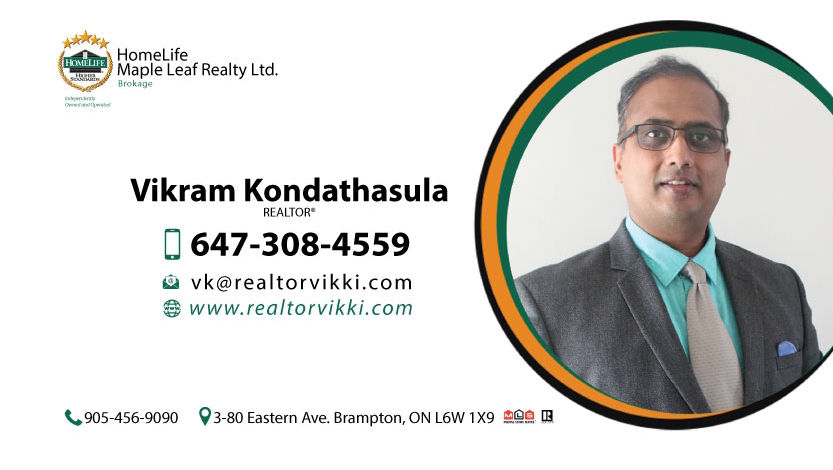 Realtor Vikram | 3 Aries St, Brampton, ON L6Y 5Z2, Canada | Phone: (647) 308-4559