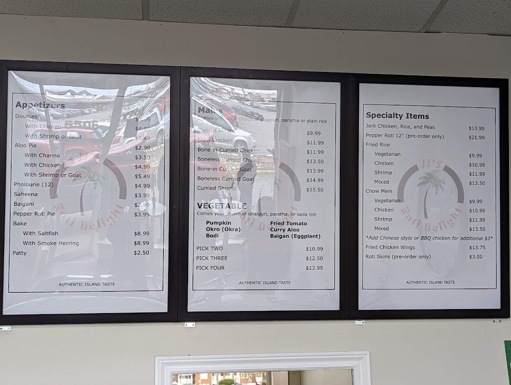 JJs Roti Delight | 5506 Lawrence Ave E, Scarborough, ON M1C 3B2, Canada | Phone: (416) 519-3234