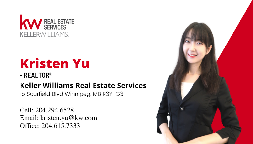 房产经纪人/房产中介- Kristen Yu | 15 Scurfield Blvd, Winnipeg, MB R3Y 1G3, Canada | Phone: (204) 294-6528