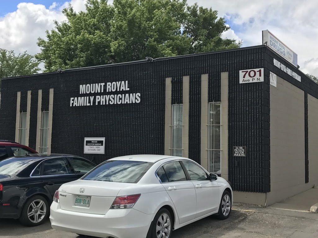 Mount Royal Family Physicians | 701 Avenue P N, Saskatoon, SK S7L 2W1, Canada | Phone: (306) 382-5854