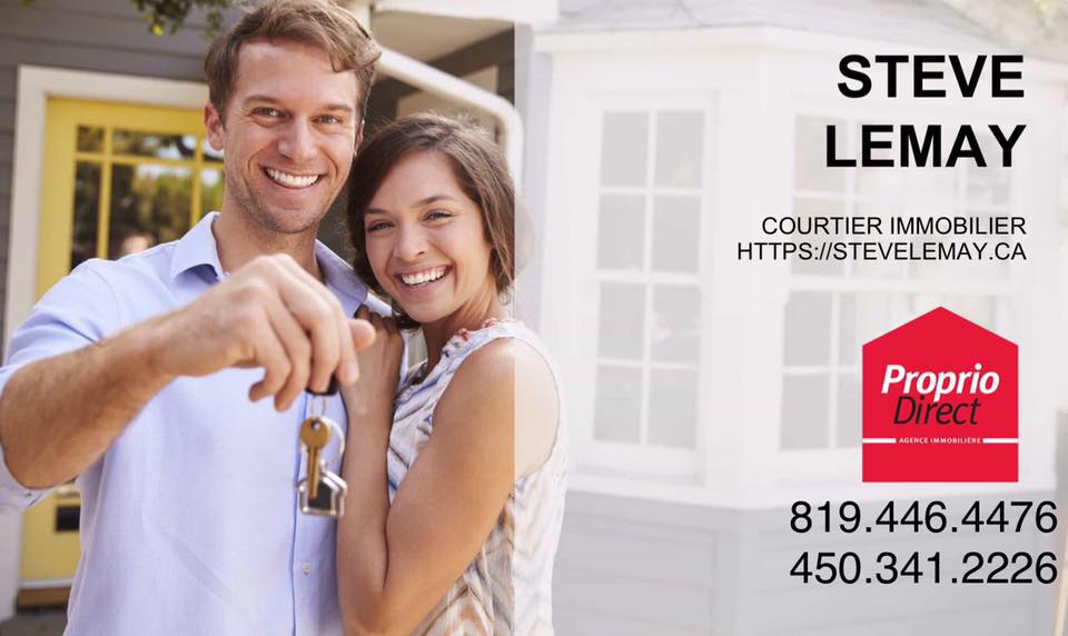 Courtier immobilier - Steve Lemay - Proprio Direct - Sherbrooke | 1850 Rue Ernest-Therriault, Sherbrooke, QC J1E 4K5, Canada | Phone: (819) 446-4476
