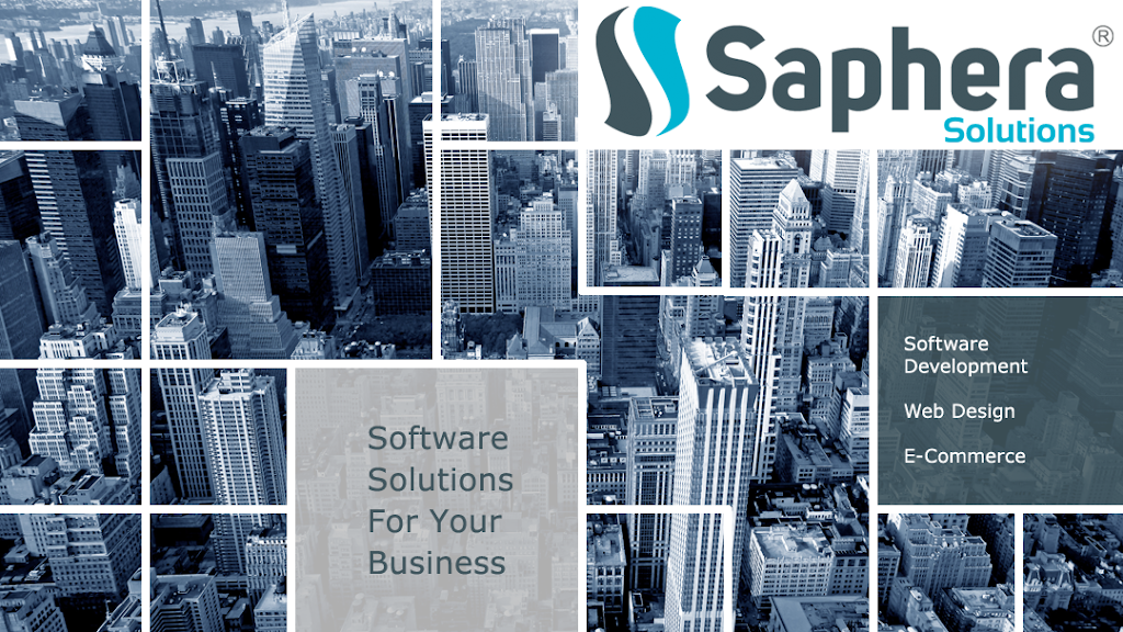 Saphera Software | 350 Marwood Dr, Oshawa, ON L1H 8B4, Canada | Phone: (844) 727-4372