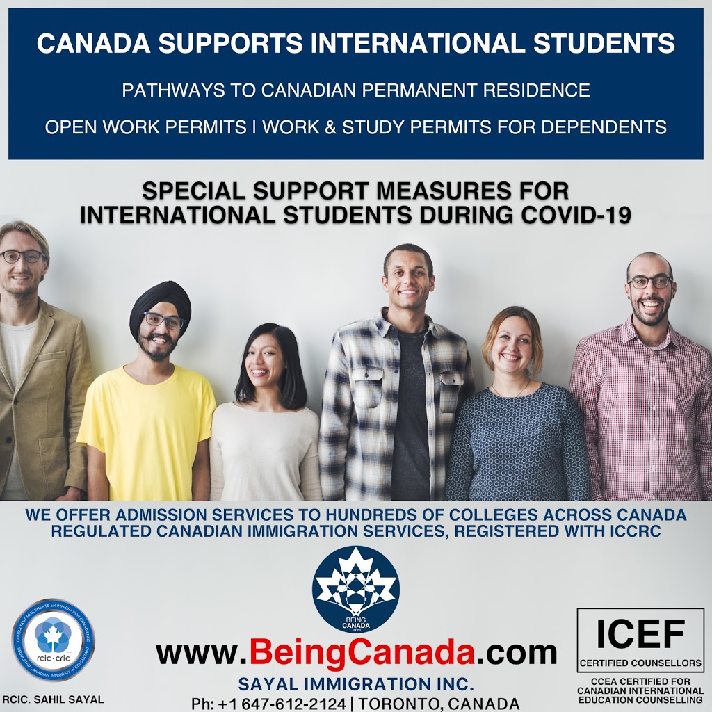 Sayal Immigration Inc. - BeingCanada.com | 20 Falstaff Dr, Brampton, ON L6Y 5J5, Canada | Phone: (905) 904-2704