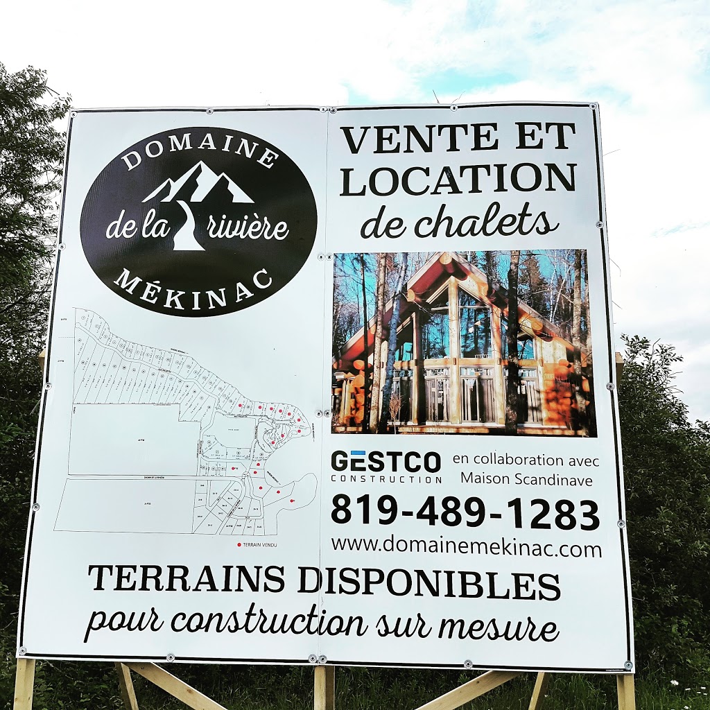 Domaine de la Rivière Mékinac | 235-261 Chemin de la Rivière, Saint-Joseph-de-Mékinac, QC G0X, Canada | Phone: (819) 489-1283