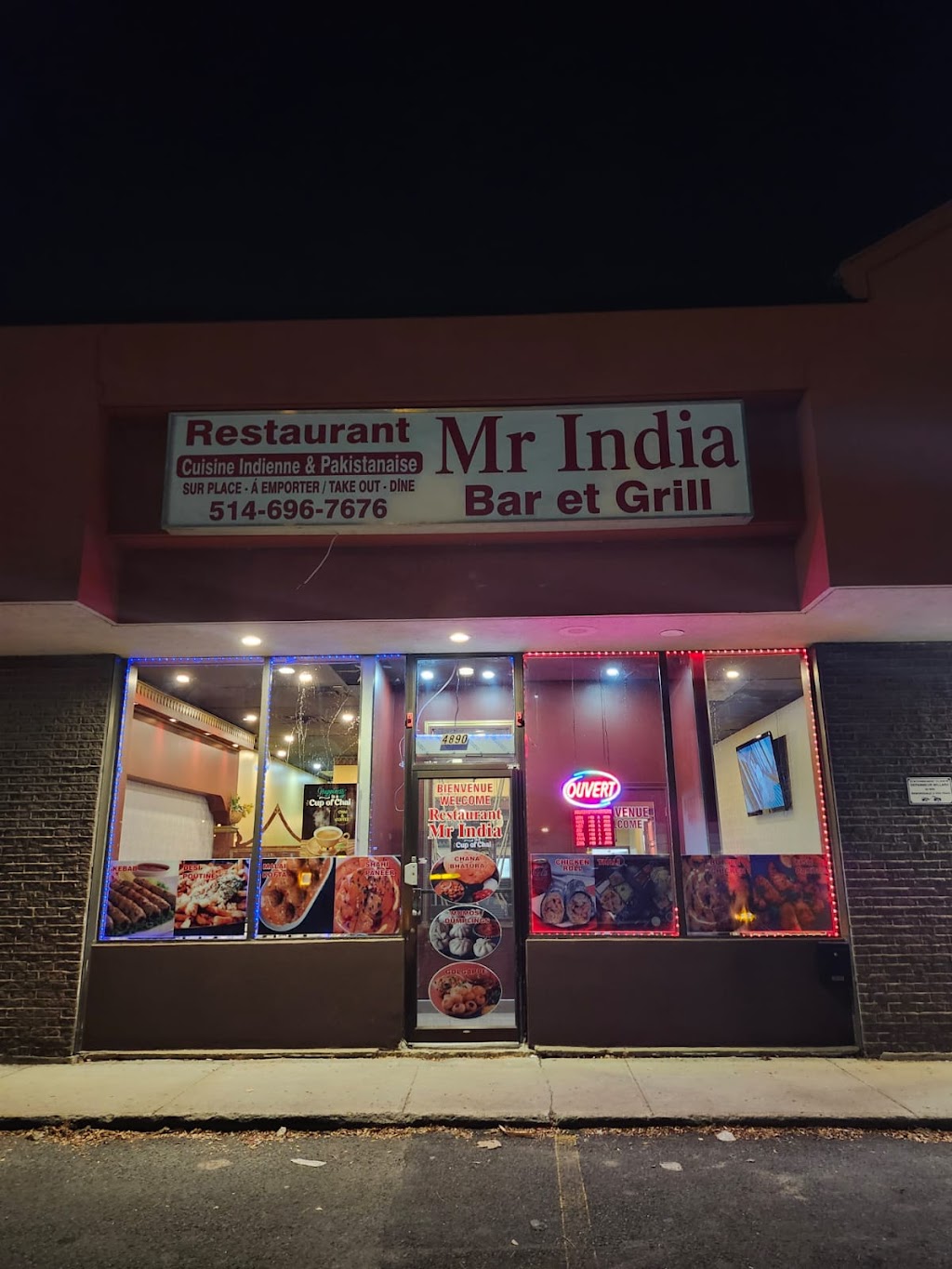 Restaurant Mr India bar & grill | 4890 Rue René-Émard, Pierrefonds, QC H9A 2Y1, Canada | Phone: (514) 696-7676