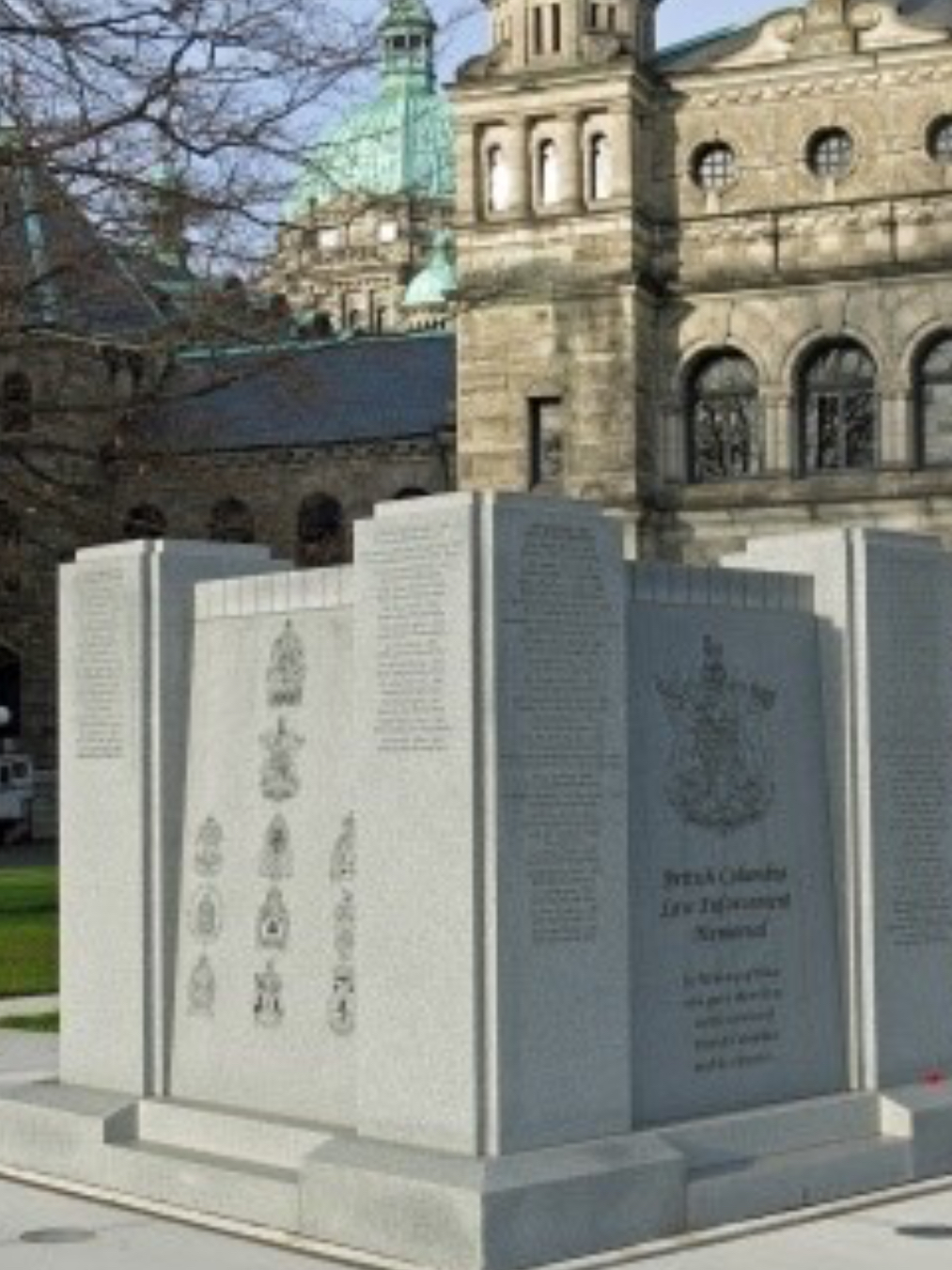 BC Law Enforcement Memorial | 401 Menzies St, Victoria, BC V8V 2H2, Canada | Phone: (604) 835-7045