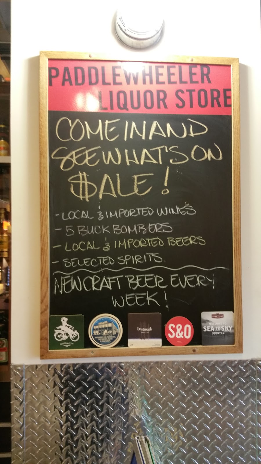Paddlewheeler Liquor Store | 810 Quayside Dr #104, New Westminster, BC V3M 6B9, Canada | Phone: (604) 521-3622