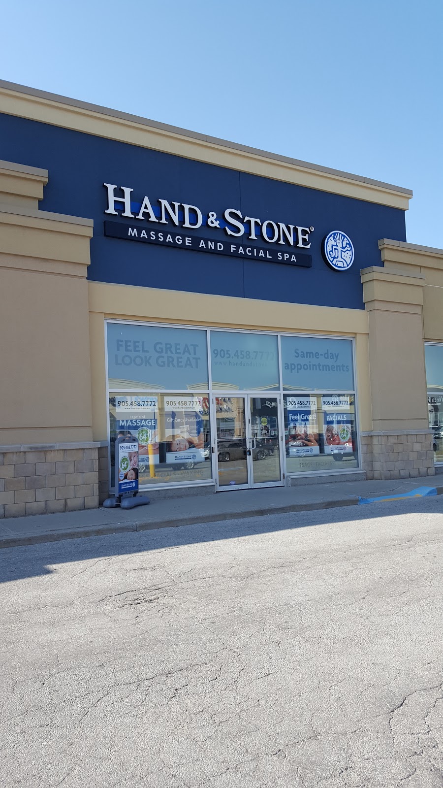Hand & Stone Massage and Facial Spa - Trinity Common | 210 Great Lakes Dr Unit 2, Brampton, ON L6R 2K7, Canada | Phone: (905) 458-7772
