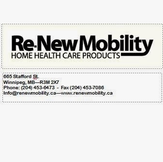 Re-New Mobility | 665 Stafford St, Winnipeg, MB R3M 2X7, Canada | Phone: (204) 453-6473