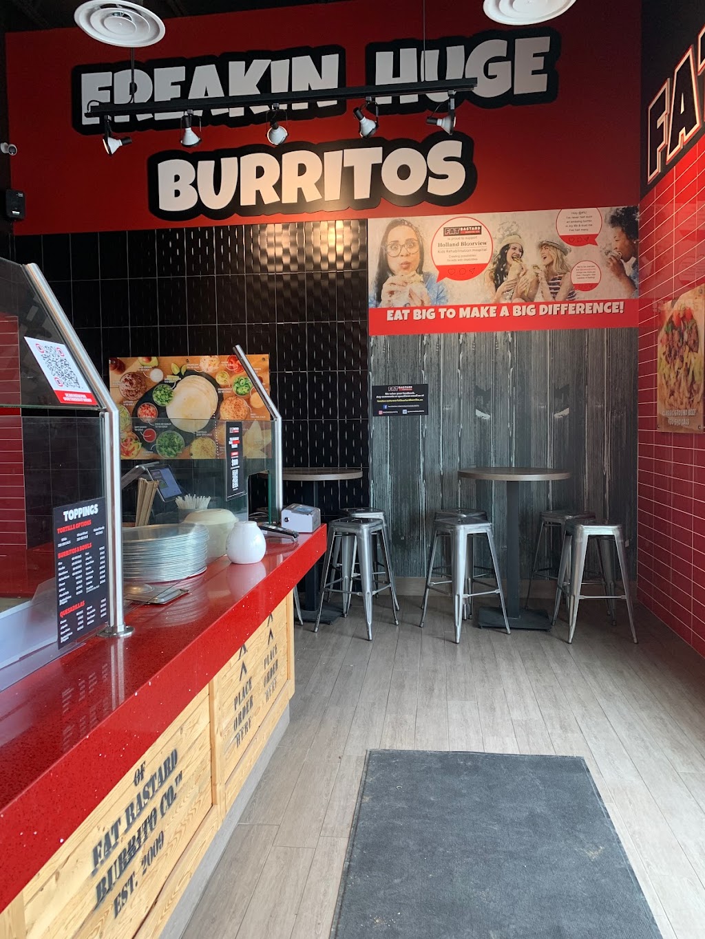 Fat Bastard Burrito Co. | 1876 Oxford St W, London, ON N6K 0J8, Canada | Phone: (519) 471-7009