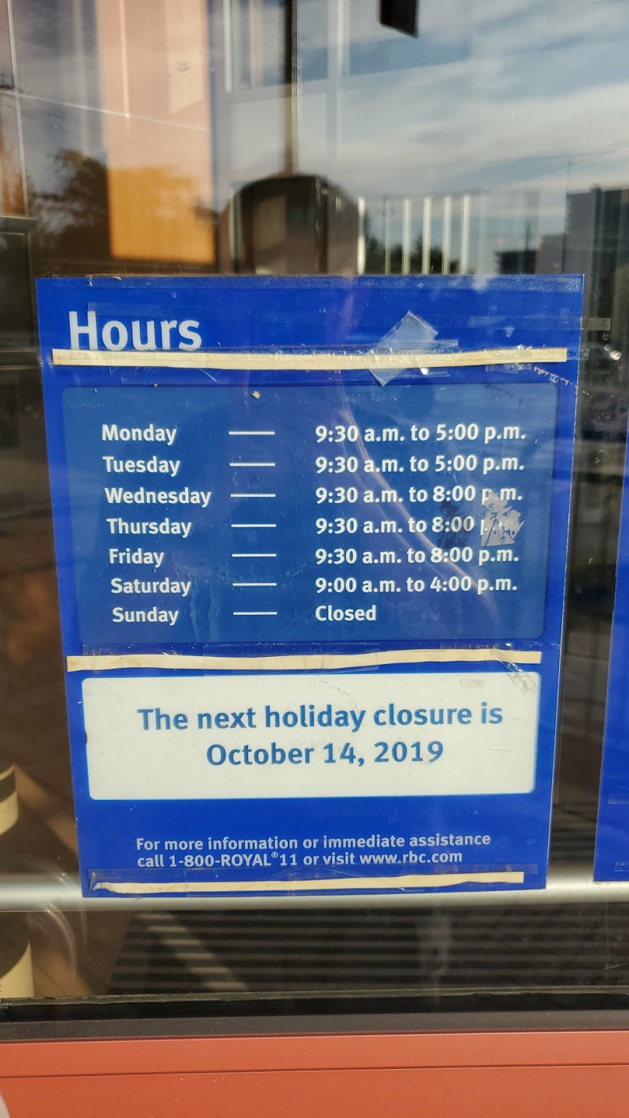 RBC Royal Bank | 27 Rean Dr, North York, ON M2K 0A6, Canada | Phone: (416) 733-5222