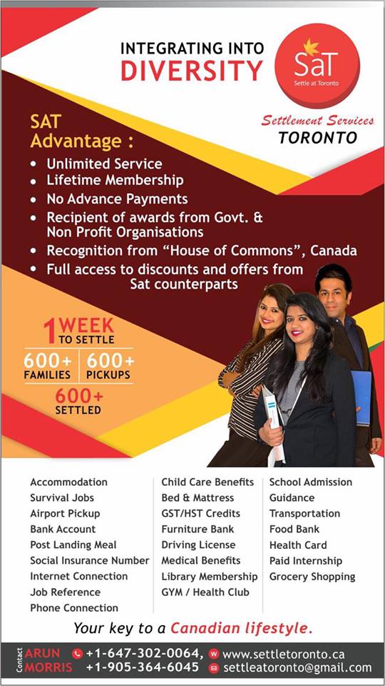 Settle at Toronto INC | 151 City Centre Dr, Mississauga, ON L5B 1M7, Canada | Phone: (647) 302-0064