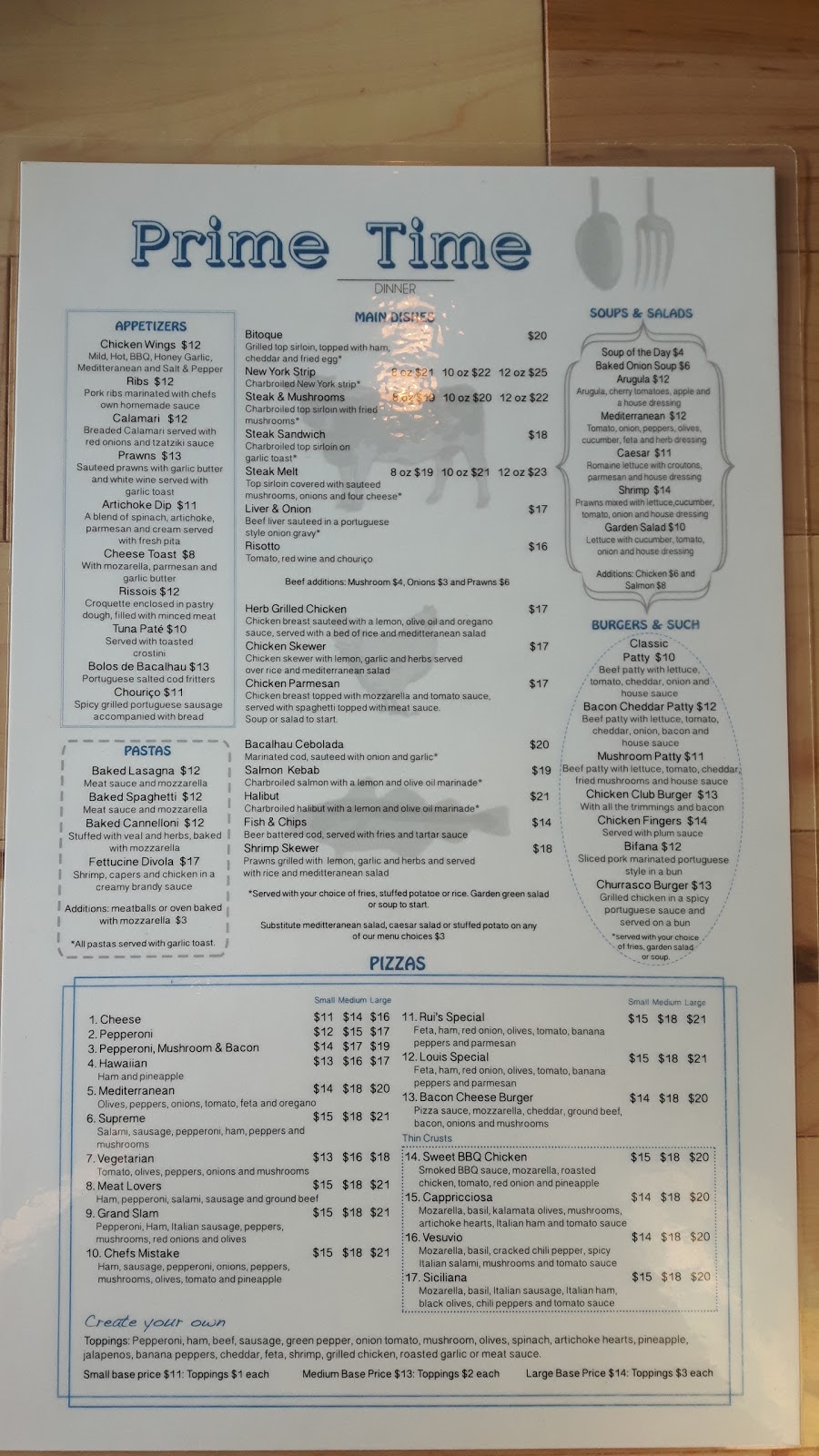 Prime Time Restaurant | 2016 Spiller Rd SE, Calgary, AB T2G 4G5, Canada | Phone: (403) 262-8662