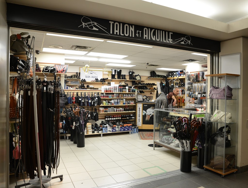 Talon Et Aiguilles | 1000 Rue De La Gauchetière O, Montréal, QC H3B 4W5, Canada | Phone: (514) 393-0293
