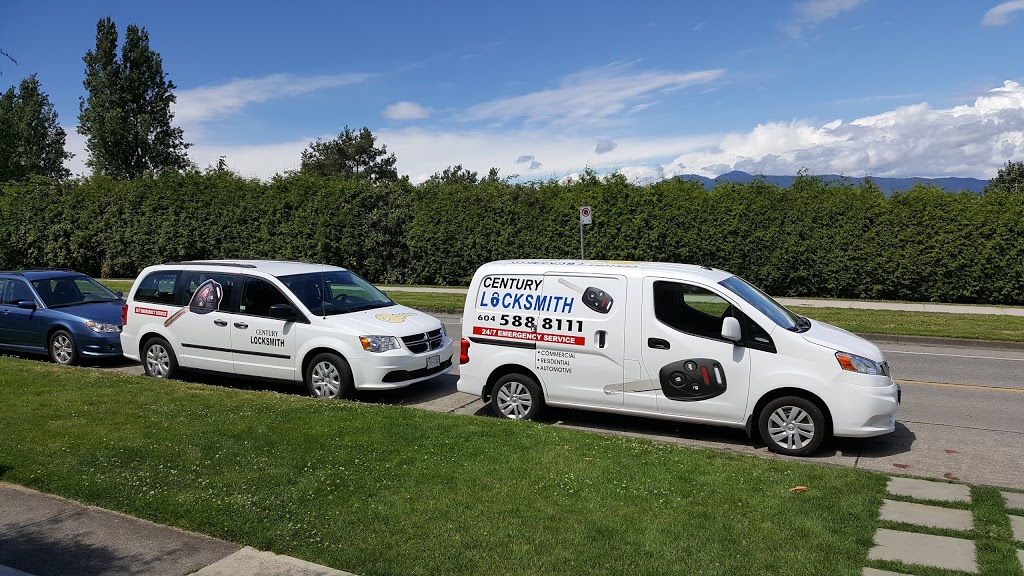 CENTURY LOCKSMITH | 16515 108 Ave, Surrey, BC V4N 1N6, Canada | Phone: (604) 588-8111