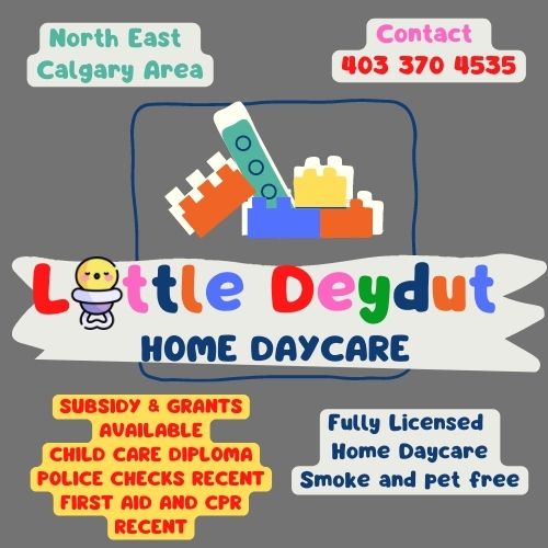 Little Deydut Home Daycare | NE, Calgary, AB T2A 6S5, Canada | Phone: (403) 370-4535