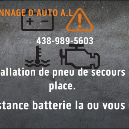 dépannage dauto A.L | 800 Rue du Square-Victoria, Montréal, QC H4Z 1A1, Canada | Phone: (438) 989-5603
