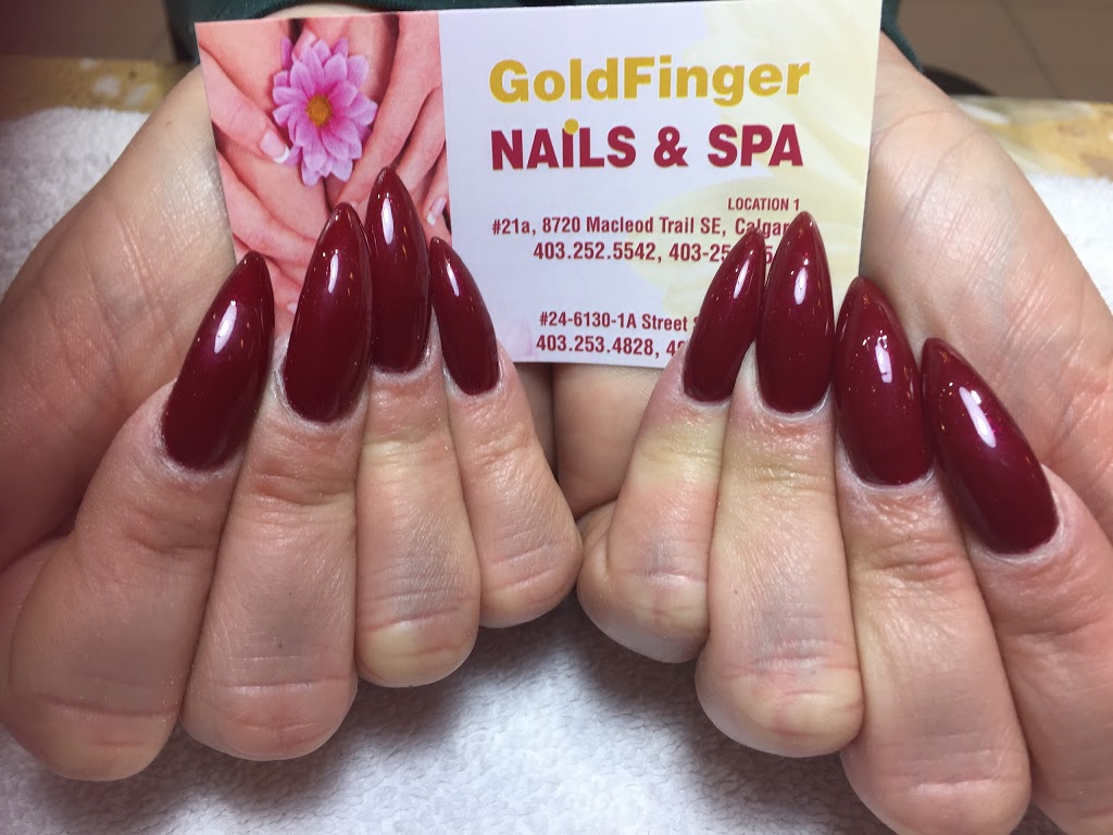 Goldfingers Nails & Spa | 6130 1a St SW #24, Calgary, AB T2H 0G3, Canada | Phone: (403) 253-4828
