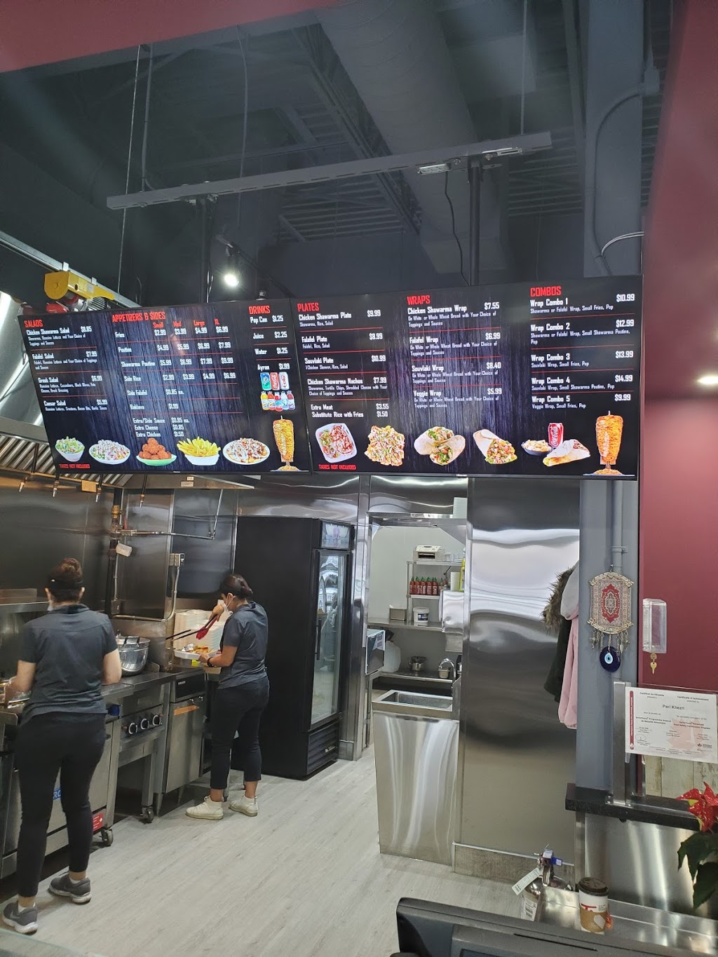 Double Taste Shawarma | 123 Pioneer Dr E-103, Kitchener, ON N2P 2B4, Canada | Phone: (519) 894-4360