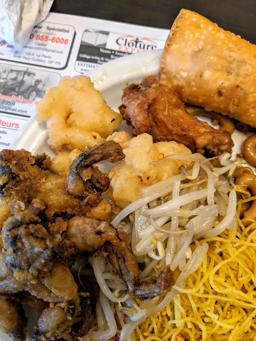 Buffet chinoi Chez Song | 5505 QC-132, Contrecoeur, QC J0L 1C0, Canada | Phone: (450) 587-5967