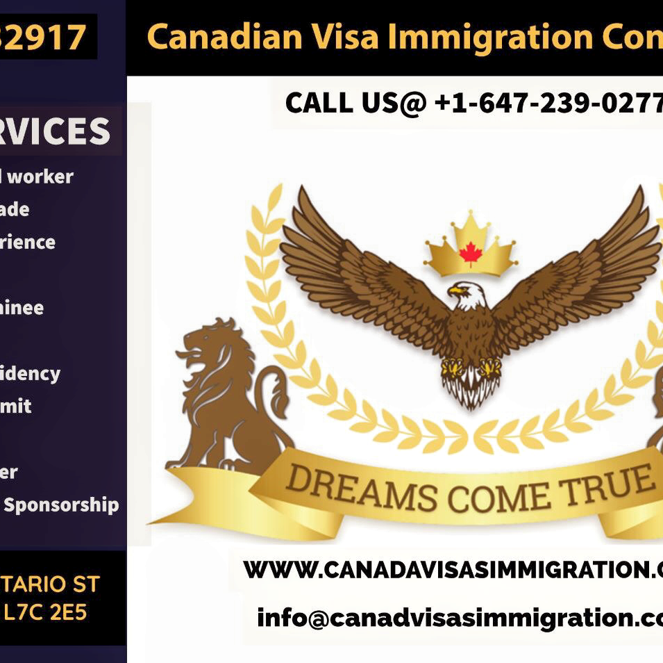 Canadian Visa Immigration Consultancy. | 16083 Hurontario St, Caledon Village, ON L7C 2E5, Canada | Phone: (647) 239-0277