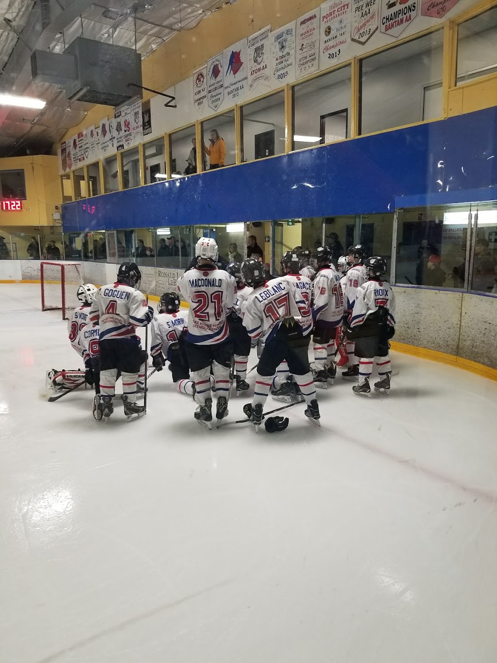 Arthur-J-LeBlanc Arena | 432 Melanson Rd, Dieppe, NB E1A 1A6, Canada | Phone: (506) 877-7931