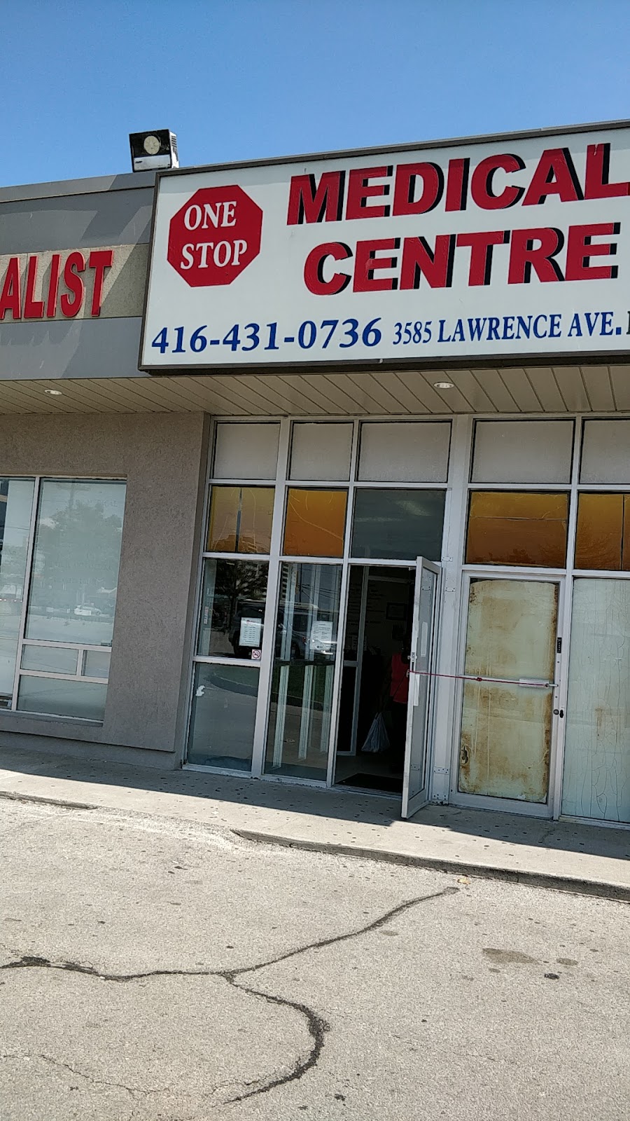 One-Stop Travel Clinic | 3585 Lawrence Ave E #1a, Scarborough, ON M1G 1P4, Canada | Phone: (416) 431-0736