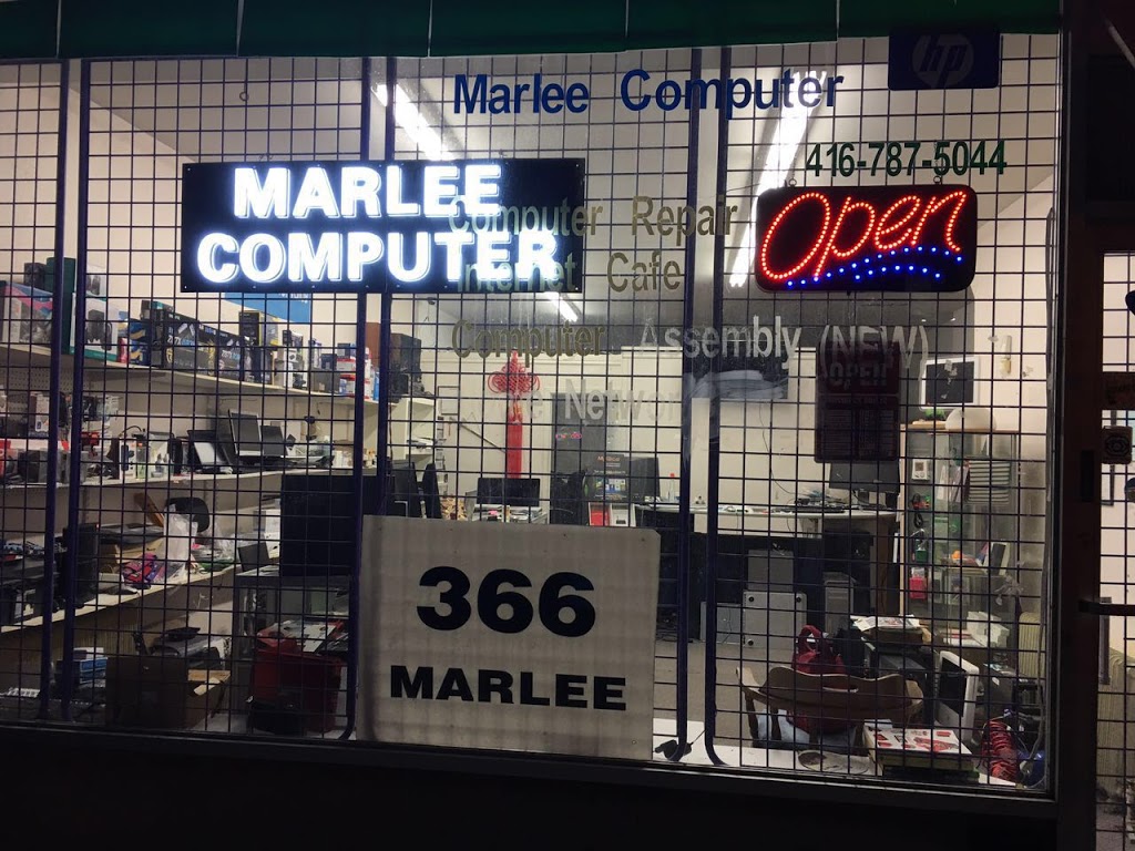 Marlee Computer And Electronic Services | electronics store | 366 Marlee Ave, North York, ON M6B 3H8, Canada | 4167875044 OR +1 416-787-5044