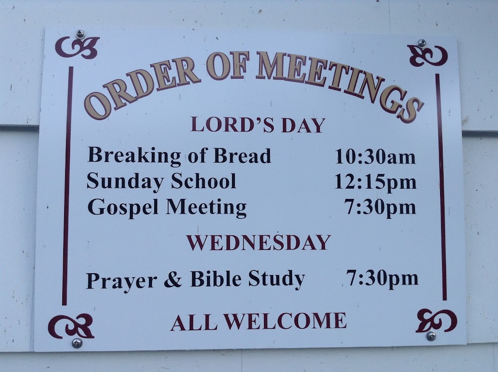 Nineveh Gospel Hall | 2495 NS-208, New Germany, NS B0R 1E0, Canada | Phone: (902) 543-5530