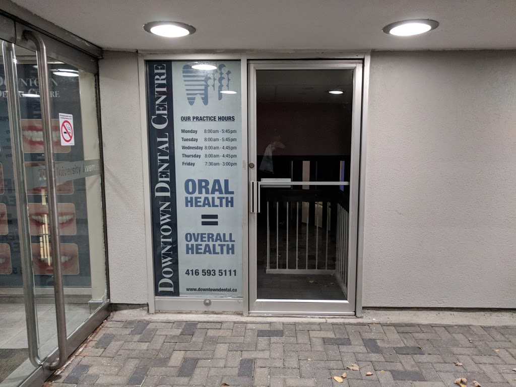 Downtown Dental Centre | dentist | 700 University Ave, Toronto, ON M5G 1Z5, Canada | 4165935111 OR +1 416-593-5111