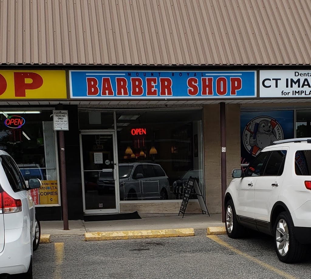 Mount Royal Barber Shop & Hairstylist | 2039 Mount Forest Dr, Burlington, ON L7P 1H4, Canada | Phone: (905) 332-8257