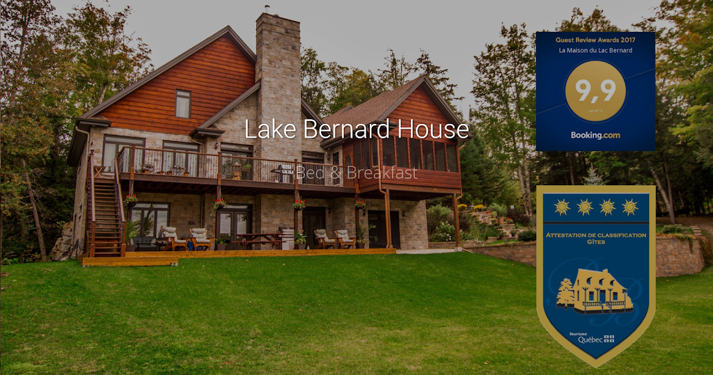 Lake Bernard House | lodging | 12 Chemin de la Belle-Passe, Low, QC J0X 2C0, Canada | 8194592877 OR +1 819-459-2877