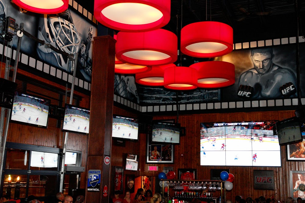 La Cage - Brasserie Sportive | 7275 Rue Sherbrooke E, Montréal, QC H1N 1E9, Canada | Phone: (514) 507-7050