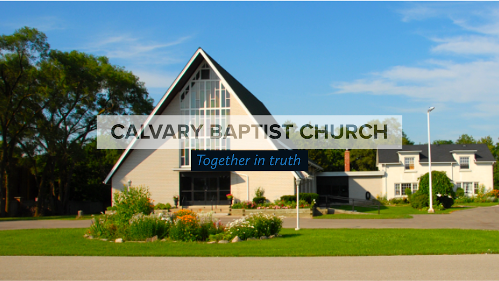Calvary Baptist Church | 7975 Hurontario St, Brampton, ON L6Y 0B8, Canada | Phone: (905) 451-3655