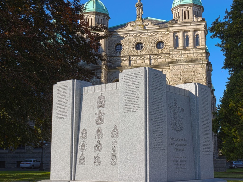 BC Law Enforcement Memorial | 401 Menzies St, Victoria, BC V8V 2H2, Canada | Phone: (604) 835-7045