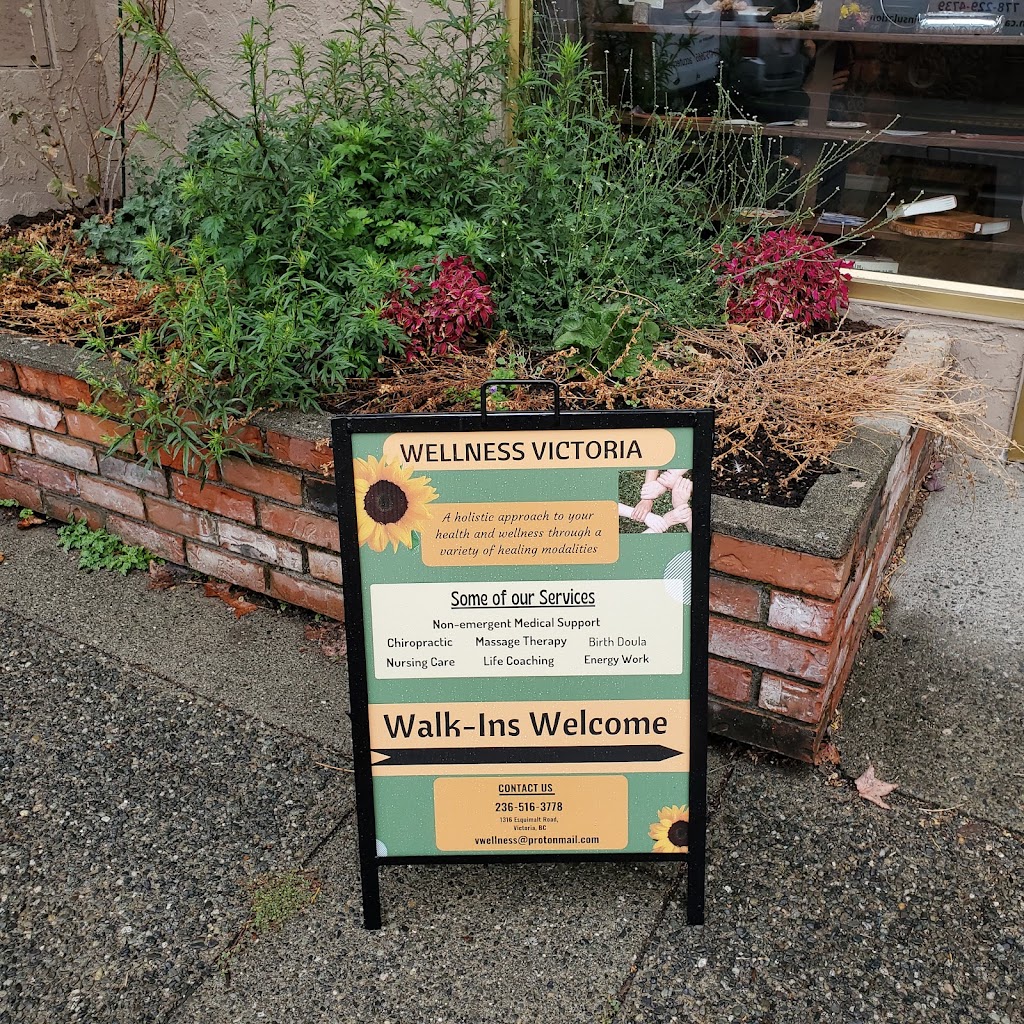 Wellness Victoria | 1316 Esquimalt Rd, Victoria, BC V9A 3P6, Canada | Phone: (236) 516-3778