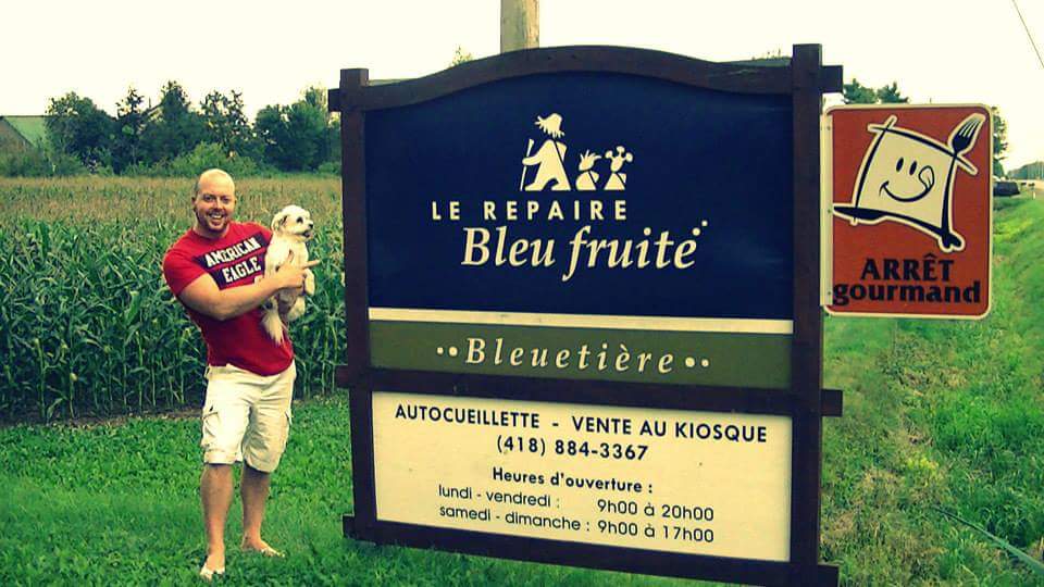 Le Repaire Bleu Fruité | 350 Chem. de Valléville, Saint-Vallier, QC G0R 4J0, Canada | Phone: (418) 884-3367