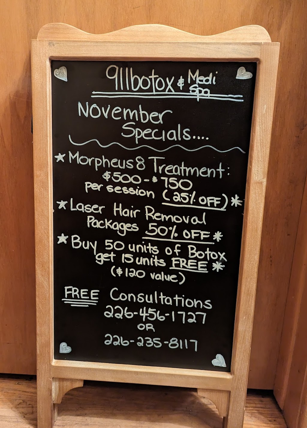 911 Botox & Medi Spa | 218 Horton St E, London, ON N6B 1K9, Canada | Phone: (226) 456-1727