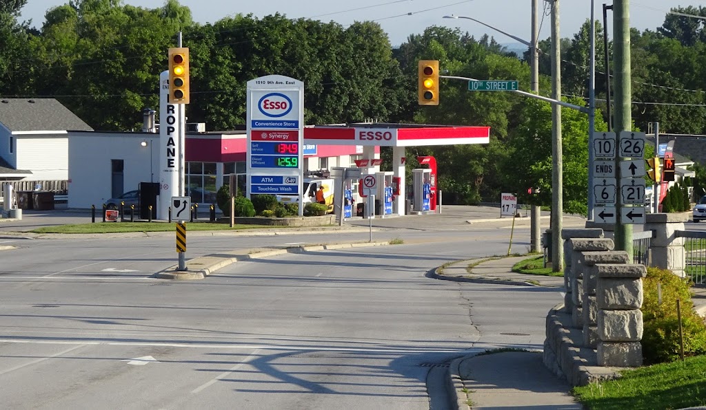 Esso | 1510 9th Ave E, Owen Sound, ON N4K 3G1, Canada | Phone: (519) 371-5679