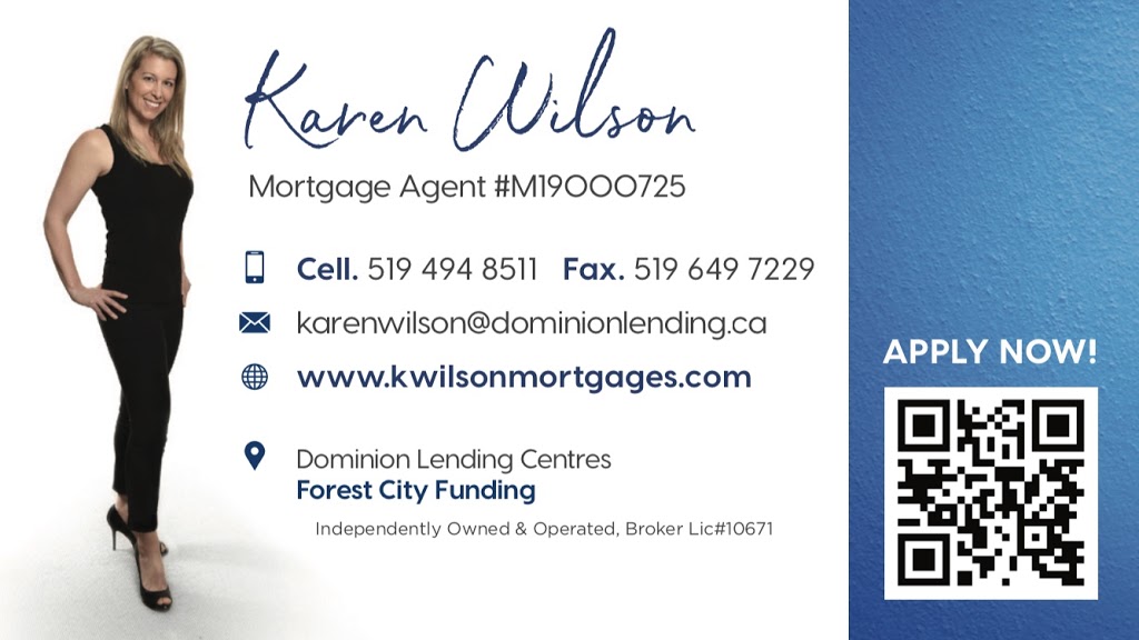 Karen Wilson Mortgages | 10166 Glendon Dr, Komoka, ON N0L 1R0, Canada | Phone: (519) 494-8511
