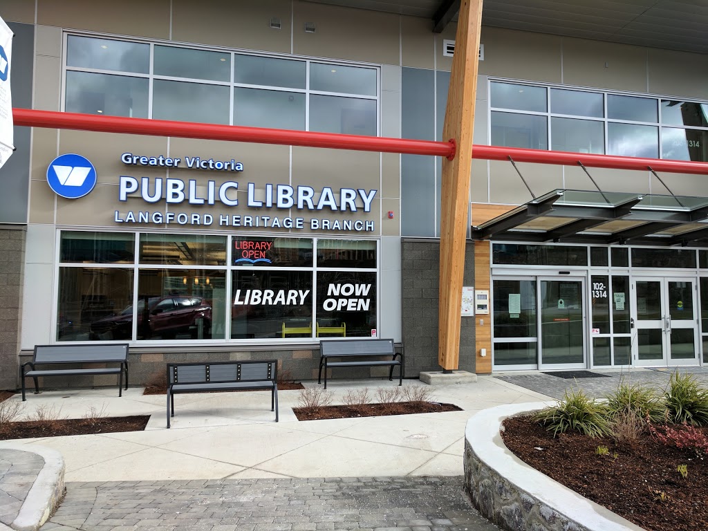 Greater Victoria Public Library - Langford Heritage Branch | library | 102 - 1314 Lakepoint Way, Langford, BC V9B 0S2, Canada | 2509404875 OR +1 250-940-4875
