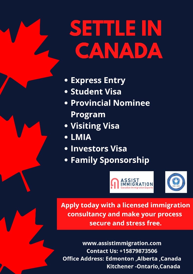 Assist Immigration Services | 102 Evansborough Crescent NW, Calgary, AB T3P 0M3, Canada | Phone: (587) 987-3506