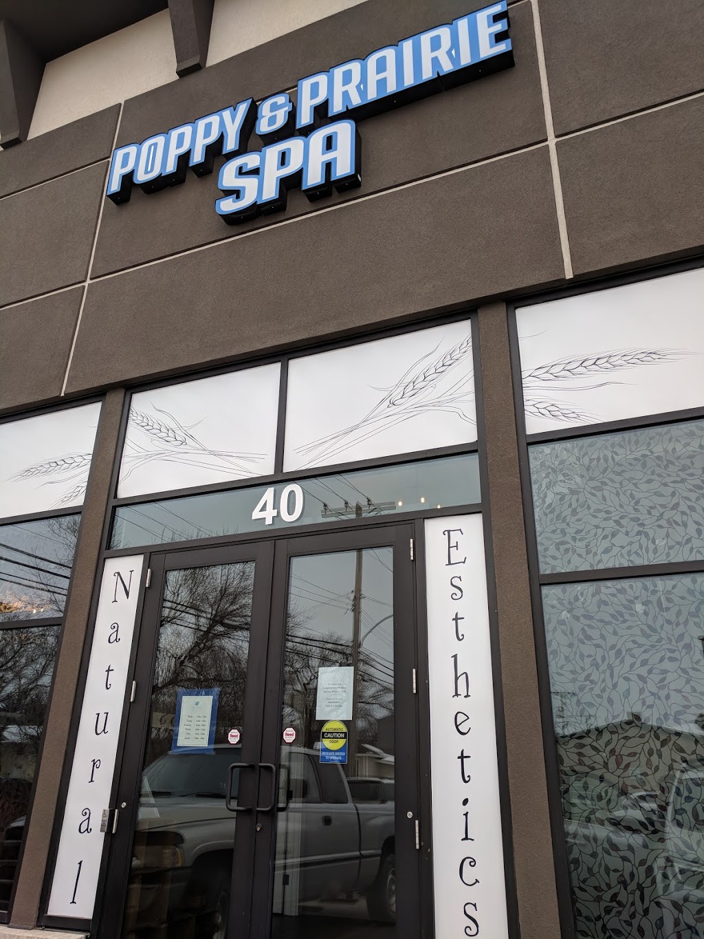 Poppy & Prairie Spa | 1200 Central Ave, Saskatoon, SK S7N 2H2, Canada | Phone: (306) 242-2814