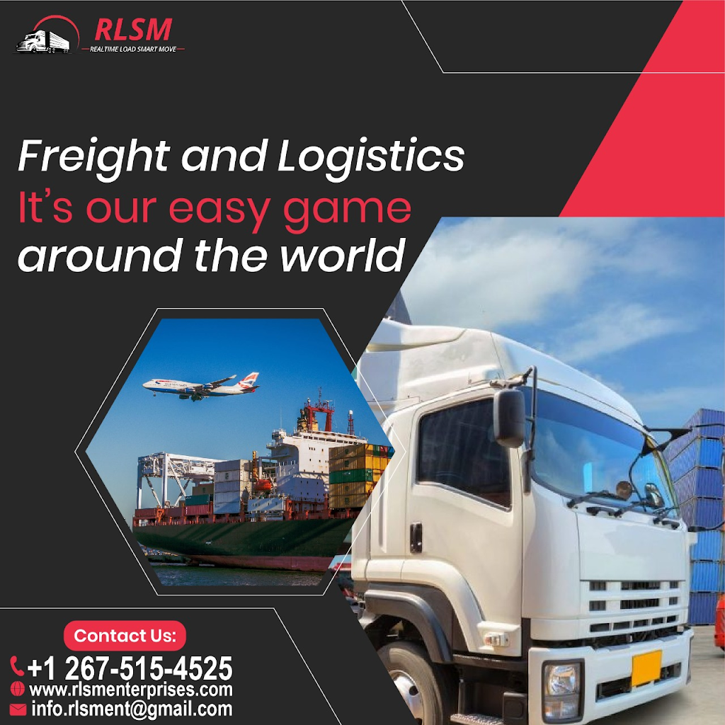 RLSM Logistics Ltd | 6424 36 St NE Unit 8 220, Calgary, AB T3J 4C8, Canada | Phone: (267) 515-4525